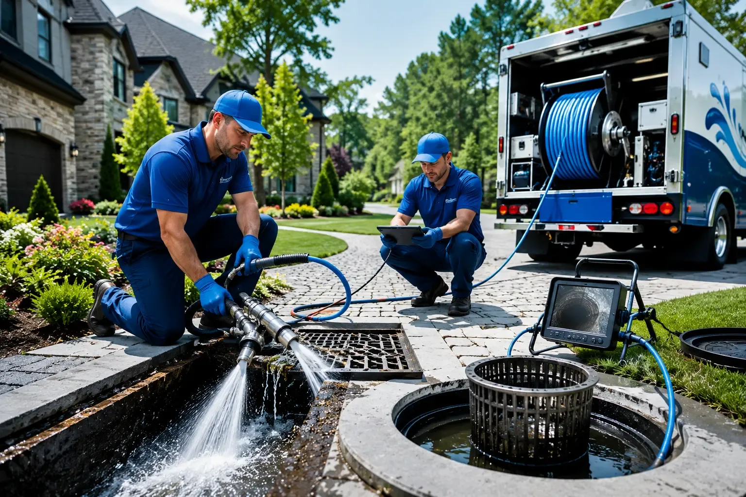 Local outdoor drain cleaning professionals in Parryville, PA