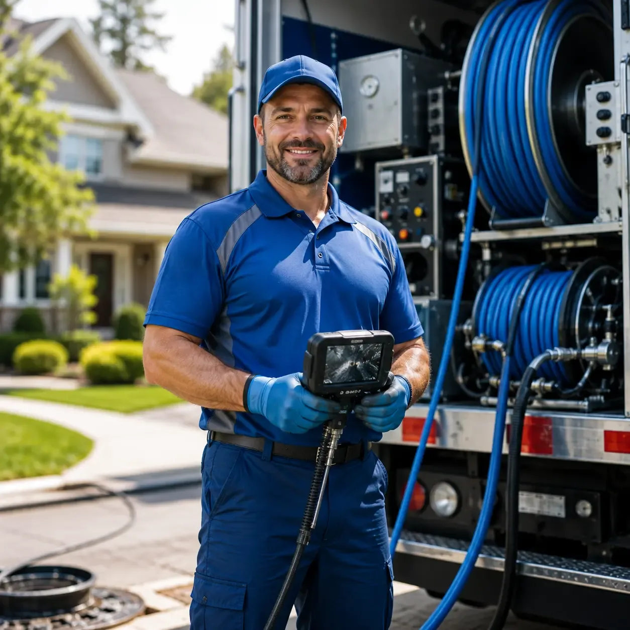 Local outdoor drain cleaning specialists in Parryville, PA